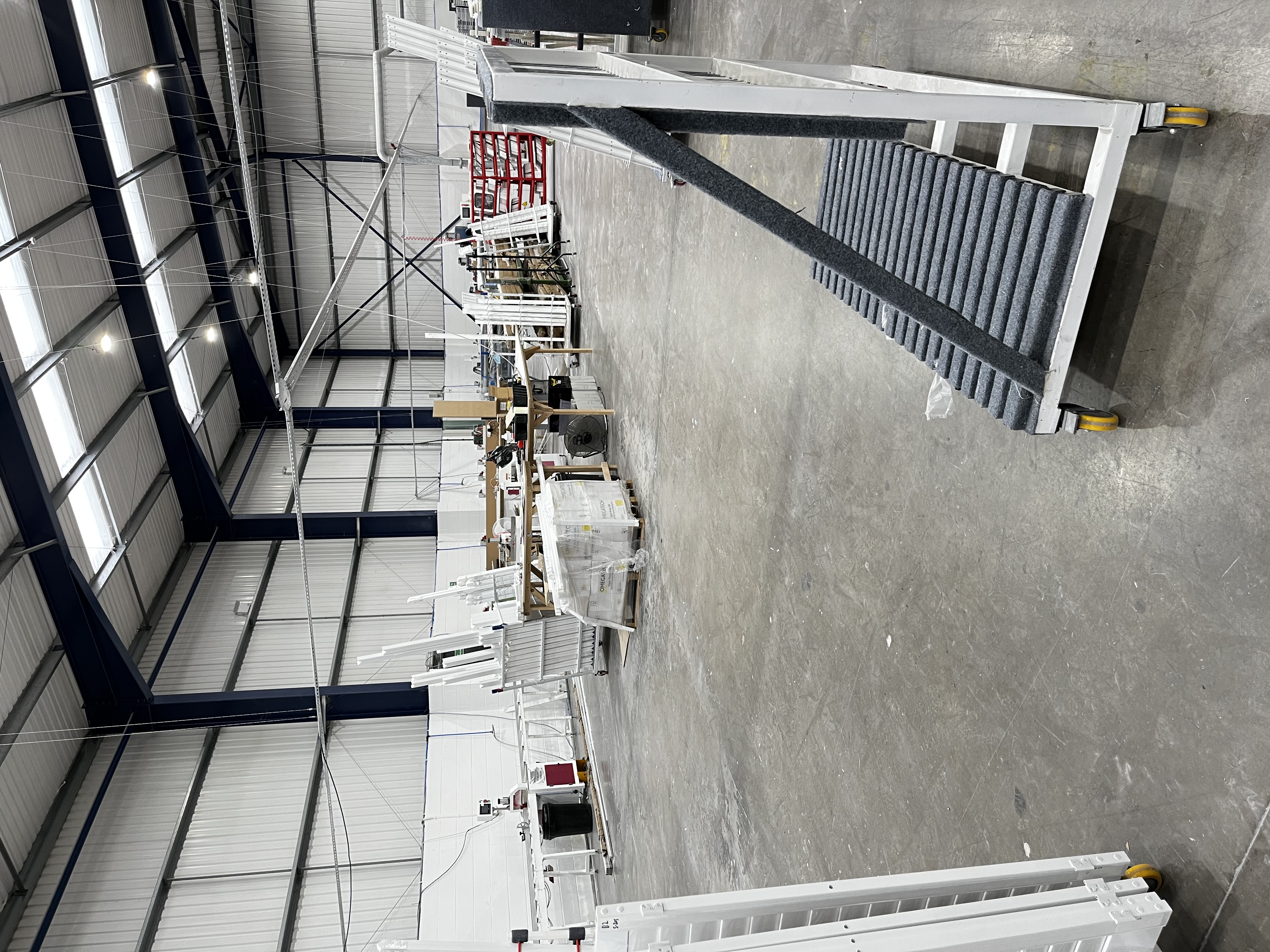 Frame production at the British manufacturing facility