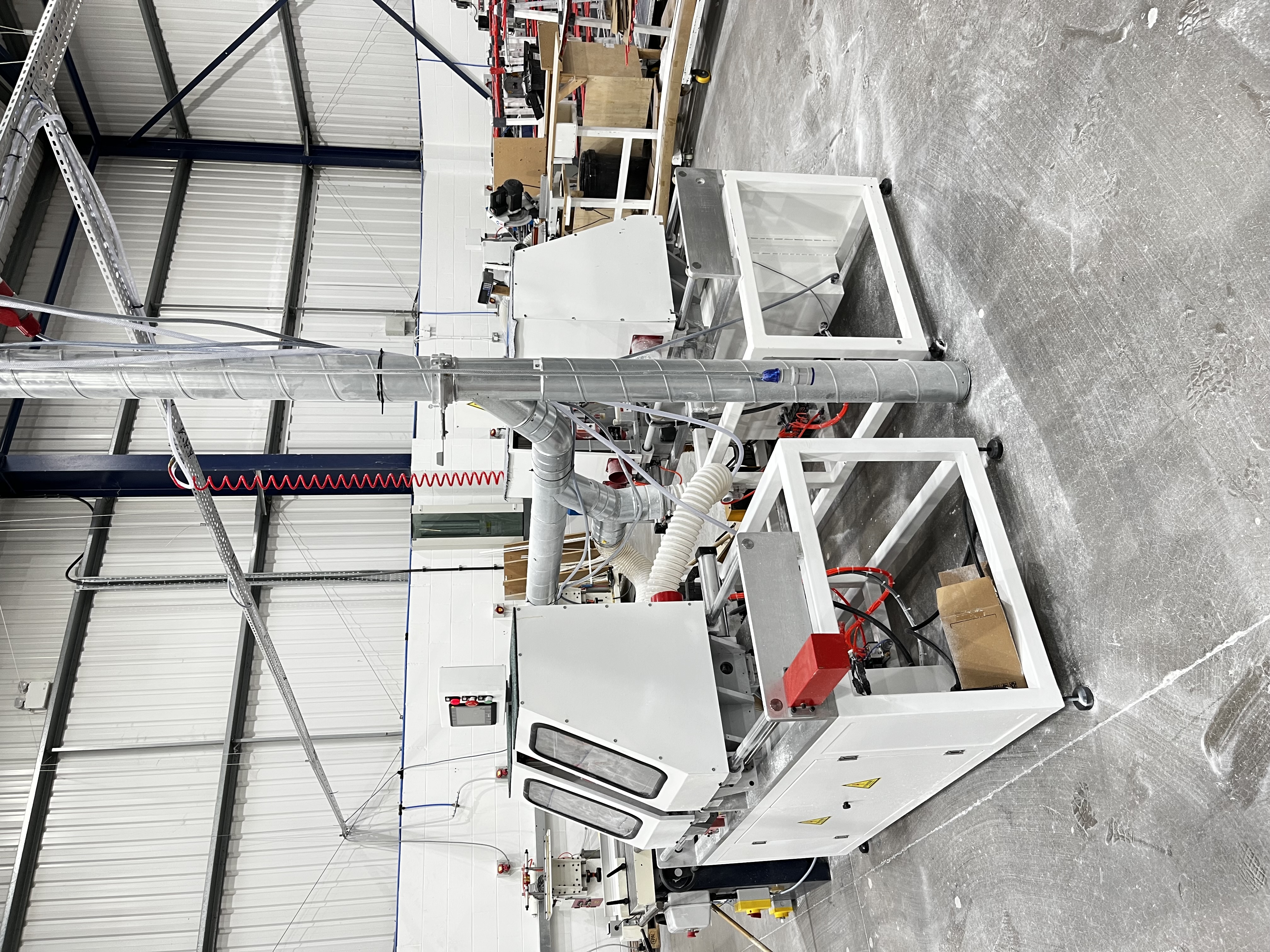 Shutter panel finishing at the BMS workshop