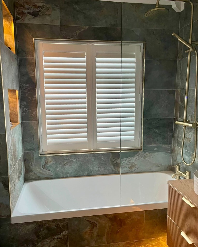 Bathroom Shutter Installation in Barlestone