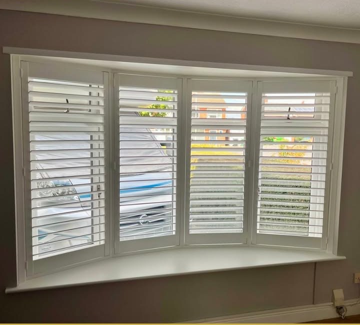 Boston Hardwood Shutter Installation in Loughborough
