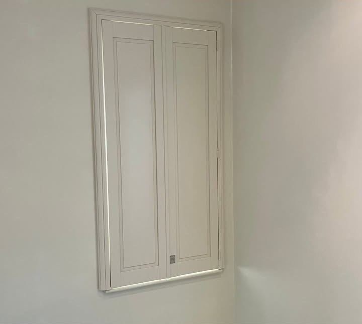 Solid Panel Landing Shutter in Wymondham