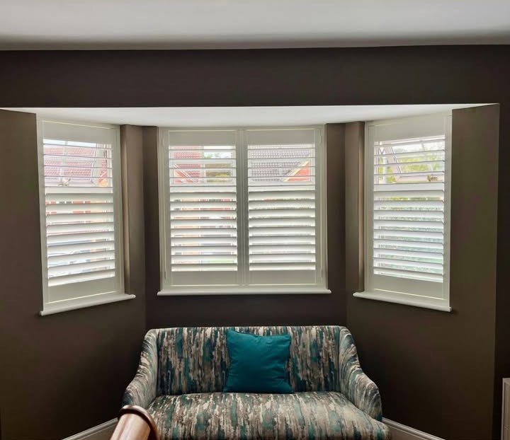 Bay Window Shutter Installation in Lowdham